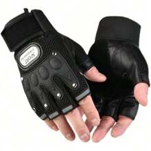 1 Pair Of Fingerless Gloves, Functional Gloves, Half Finger Gloves For Men, Non-Slip Outdoor Sports Cycling Gloves, Cycling Gloves - Ideal Gift And Perfect New Year Gift