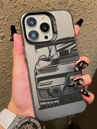 Universal Silicone Phone Case With Car Pattern Design - Shock-Proof, Soft, Flexible Protection For IPhone 11, 12, 13, 14, 15 Pro Max, X, XS Max, XR, 7, 8, Plus, Mini 7P, 8P Mini Waterproof Anti-Fall Scratch Resistant
