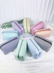 Personalizowana, minimalistyczna, kwadratowa kosmetyczka z haftem, torba do pielęgnacji skóry, kosmetyczka, pudełko do pakowania, akcesoria podróżne, akcesoria na rejs, akcesoria do akademika, prezent dla druhny, prezent dla mamy, prezent urodzinowy, uniwersalny, duża pojemność, uniwersalny, wielofunkcyjny, kolorowy, uroczy, uroczy, z nadrukiem, zabawny, kawaii, Y2K, minimalistyczny, dojazdy do pracy, strój biznesowy, podstawowy, niestandardowy, spersonalizowany, wyjątkowy, spersonalizowany, idealny prezent dla niego, idealny prezent dla niej, dla niej, rodziny, przyjaciół, dziewczyny, na rocznice, urodziny, święta/wakacje, na zewnątrz/wyjścia/podróże/piesze wędrówki/stadion/sport/wspinaczka, do pracy/dojazdów/pracy/biura