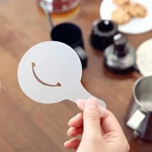 16/32/80pcs/ Randomly Sent Patterns, Coffee Art Template Set - Cappuccino And Latte Foam Decorative Template, Easy To Clean Plastic Mold, Suitable For DIY Drinks And Cake Design, Perfect For Home Baristas Back To School