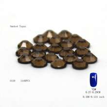 288 piezas/1440 piezas Rhinestones fluorescentes SS6-SS16 neón, cristal brillante súper Strass de vidrio para aplicar con plancha en telas, prendas y decoración de uñas DIY