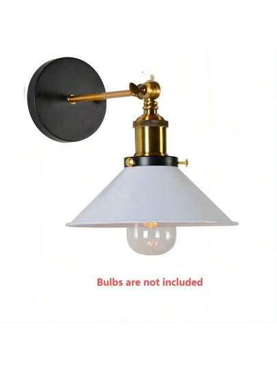 1pc Retro Industrial Wand Lamp Swing Arm, Creative Bedroom Dining Room Sconce Corridor Coffee Shop B, American Personalized Verlichting Fixture view 4