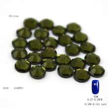 288 piezas/1440 piezas Rhinestones fluorescentes SS6-SS16 neón, cristal brillante súper Strass de vidrio para aplicar con plancha en telas, prendas y decoración de uñas DIY