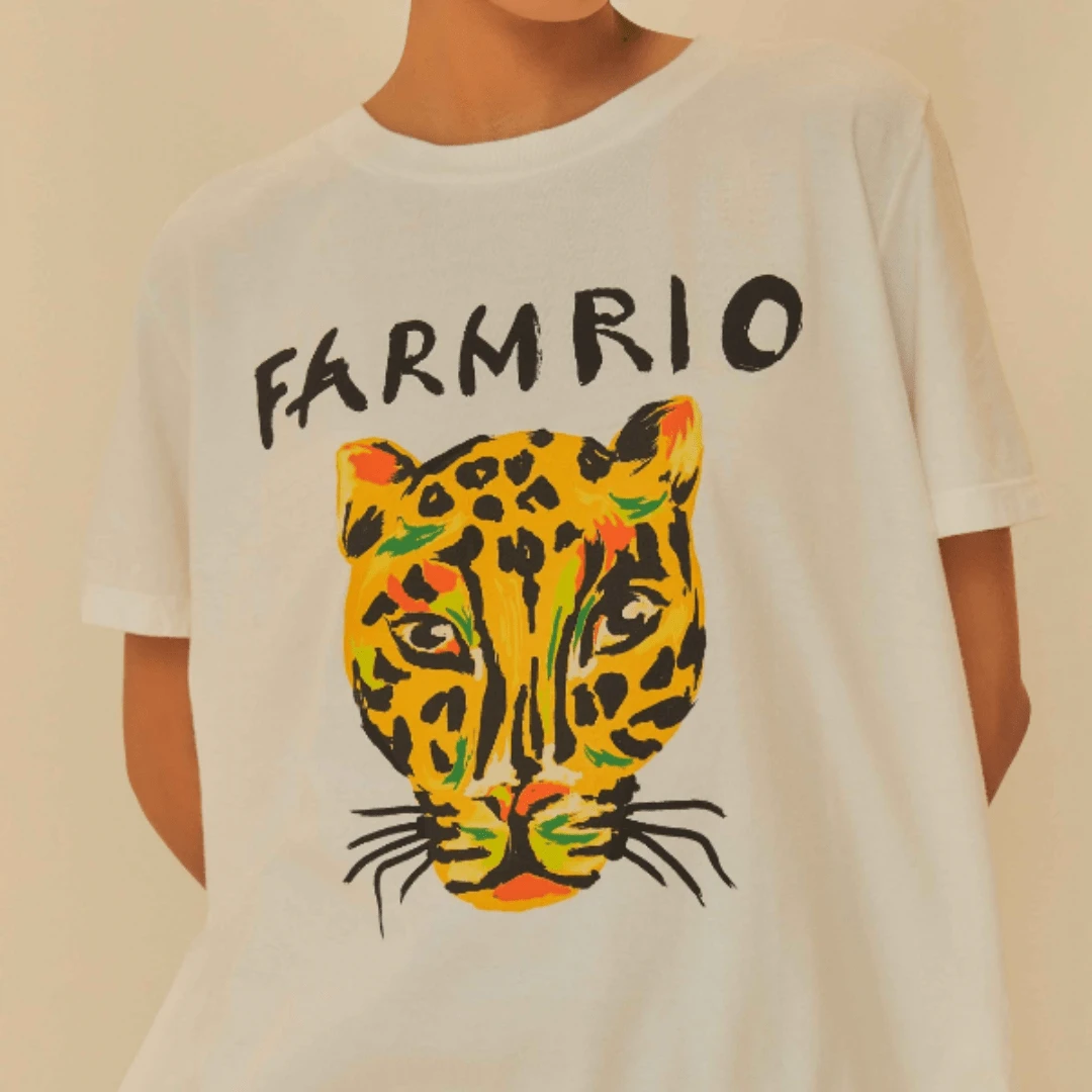 T-Shirt Women's T-Shirt Inspiration F A R M - 捷豹臉 - 查看 1