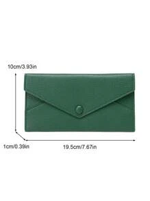 CHARM INFINITE RFID Anti-Theft New Women's Wallet Soft Leather Envelope Long Wallet Slim And Portable Minimalist Clutch Gifts For Women