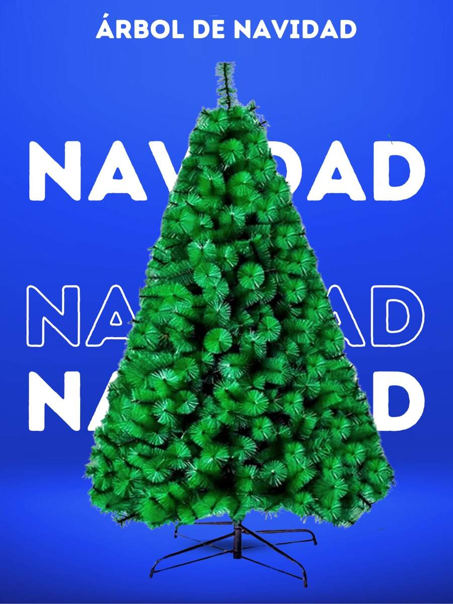 Christmas Tree 2.10 Meters High With 1,200 Branches - 綠色 - 查看 1