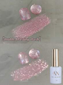 MIANEL 12ML Autumn And Winter Moonlight Coconut Milk White Gel Nail Polish Top Shiny At Night Include Top Selling Colors White Pink Blue Gel Polish 2025 New All-Match Sparkling Diamond Glitter Nail Polish Perfect At Nail Art Salon Use White Nails Christmas Nails Halooween Nails Autumn Nials Nail Supplies