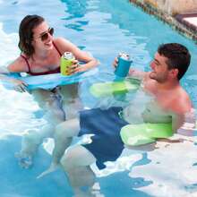 Sillón colgante de espuma para piscina TRC Recreation Aqua Swing Chair, color verde intenso - Verde - Ver 5