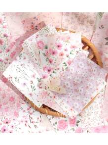 100 Sheets Vintage DIY Scrapbook Paper Supplies Aesthetic Paper Supplies Decorative Paper Material For DIY Scrapbooks Journal Photo Album Crafts, For Adults And Teen's Writing Drawing Travel Journal DIY Art Craft, Scrapbooking Planner Bullet Back To School - Multicolor - View 9