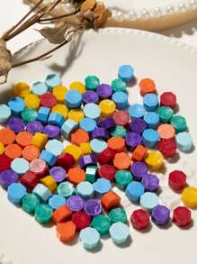 Metal Wax Seal Kit With Round Flower Square Hexagonal Mold Shapes For Wax Seal Stamp, Silicone Mat For Sealing Wax Kit, Wax Seal Mold For Wedding, Envelope, Card, Craft, Gift Wrapping