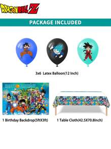 TOEI ANIMATION Bộ 20 Bóng Bay In Phông Nền Bóng Bay Bánh Cờ Khăn Trải Bàn Chủ Đề Hoạt Hình Sinh Nhật Tốt Nghiệp Đồ Dùng Trang Trí Ngoài Trời Trong Nhà Đồ Trang Trí Trang Trí Ngày Tưởng Niệm Quà Tặng Cho Gia Đình Bạn Bè - phong cách 1 - Xem 5