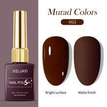 6Colors 15ml Gel Nail Polish Series Starter Pure Soak Off No Wipe Nail Gel Polish Suitable For All Seasons