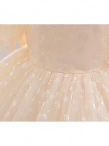 Young Girl Dress Princess Dress, Printed Puffy Dress Party Party Dress