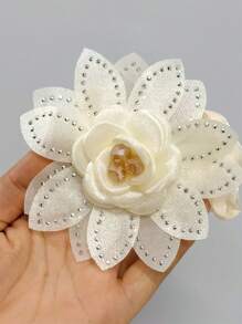 1 ou 2 unidades de elásticos de cabelo vintage elegantes com strass e estampa floral, acessórios de cabelo estilosos para mulheres, elásticos de cabelo para rabo de cavalo. - Multicolorido - Ver 19