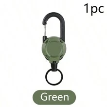 Mosquetão de aço para mochila com alça de , ideal para pesca, atividades ao ar livre, camping e outras atividades ao ar livre. Compatível com alças de mão, chaveiros e outros acessórios. - Multicolorido - Ver 8