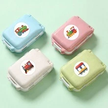 500PCS Small Train Stickers Roll Vinyl Aesthetics Stickers For Scrapbooking, Diary, Laptop, Bumper, Skateboard, Water Bottle, Computer, Phone, Cartoon, Hard Hat, Car Stickers And Decals