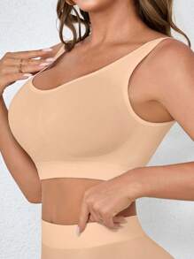 3pcs Women Sports Bra, Single Layer Comfortable Fitness Tank Tops - Multicolor - View 3