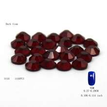 288 piezas/1440 piezas Rhinestones fluorescentes SS6-SS16 neón, cristal brillante súper Strass de vidrio para aplicar con plancha en telas, prendas y decoración de uñas DIY