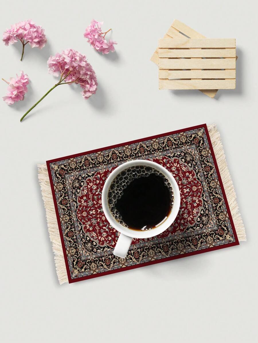 Mouse Pad With Tassels, Rubber Non-Slip Base, Suitable For Office, Gaming, And Study Back To School Gaming Mouse Pad Desk Accessories Office Supplies Office Desk Accessories Mousepad Mouse Pad For Desk - Multicolor - View 1