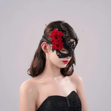 1pc Rose Lace Mask, Party Supplies
