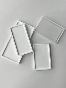 『2025新款』树脂长方形模具三件套|8合1多功能收纳神器|派对装饰收纳批发可重复使用用于首饰收纳展示水果零食收纳家居装饰