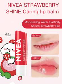 NIVEA Starfruit Love Lip Balm Crystal Strawberry 4.8g -IM