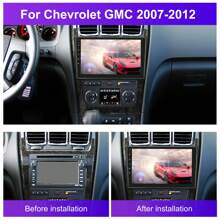 2+32GB Apple Carplay Android 13 Car Stereo Radio GPS Navi MP5 Player For Chevrolet GMC 2007-2012