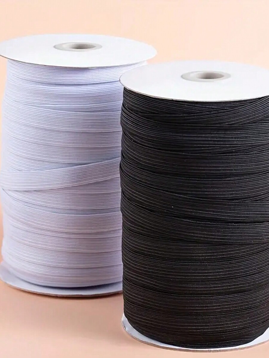 196.8 Inch Elastic Band - Multipurpose Flat Rubber Ribbon Suitable For ...