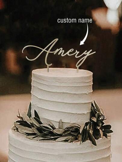 Personalized Name Acrylic Cake Topper Custom Happy Birthday Party Decoration Engaged Party Rustic Cake Decoration Reusable Exquisite,High-Quality Custom,Personalized,Unique Ideal Gifts For Her Her,Boyfriend,Girlfriend,Dad,Mom,Family,Friends,Pets,Son,Daughter,School Students,Workers,Kids For Anniversaries,For Birthdays School,Home,Office,Brunch-Ready,Customized Cake Topper,Warm Ambience