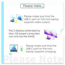 Dual 4K Display Hub, 10-In-1 USB C 10G Laptop Docking Station, Multiport USB C Hub With Dual 4K HDMI, 10Gbps USB-A/C 3.2, 5Gbps USB-A, USB2.0, Gigabit RJ45, For /HP/ - Silver - View 11