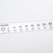 5A Grade Cubic Zirconia In Various Cuts & Shapes, D Color, Wooden Box Set For DIY Rings, Earrings And Jewelry - Transparent - View 21