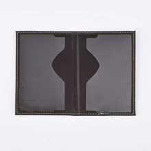 1pc Simple & Stylish Letter Pattern Travel Passport Card Holder - Passport Covers With Portable Ticket Clip, Lightweight Design, And Convenient Travel Wallet Functionality