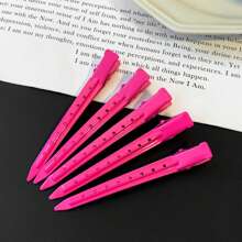 20/10/5Packs Duck Bill Clips, Bantoye2.8Inches Rustproof Metal Alligator Curl Clips With Holes For Hair Styling, Hair Coloring ,Festivals+