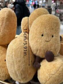 1pc Realistic Potato Ornament, Cute Vegetable Figurine, Creative Small Gift (No Decorations Included),Capybara Plush,Giant Plush,Smiski