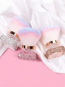 1支高级玫瑰造型化妆刷，水晶装饰，粉底腮红刷，大号玫瑰造型美甲刷，钻石边粉底刷，遮瑕刷，腮红刷，修容刷，腮红刷，古铜粉刷，散粉刷，粉底刷，腮红刷，赠品 - 彩色 - 查看 7