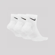 袜子 (Nike Everyday Cushion Ankle/SX7667-100) SX7667-100 - 白色 - 查看 2