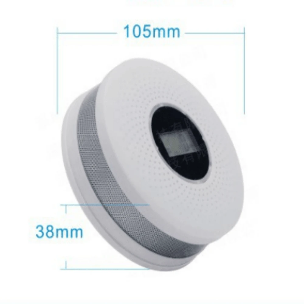 Supporto Magnetico Per Rilevatore Di Fumo - Montaggio Senza Viti Con Adesivo, Diametro 70mm - Foto 5