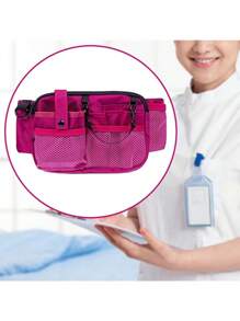 1PC Multi Compartment Nursing Bag Pocket Belt Organizer, Nurse Fanny Pack With Pack Pocket Organiser, Nurse Pouch Waist Bag - Multicolor - View 4