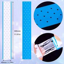 5/10 Sheets Double-Sided Wig Tape With Hole, Waterproof Toupee Tape For Lace Wigs, Breathability Lace Glue Adhesive Tape For Hair Pieces Hair Extension
