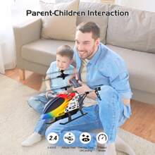 Helicóptero de control remoto M5 4DRC con giroscopio, mantener altitud, 2.4GHz 3.5 canales, juguete de vuelo interior para principiantes y adultos, alta/baja velocidad, luces LED, 2 baterías 25 min de tiempo de juego, 1 pieza de helicóptero RC