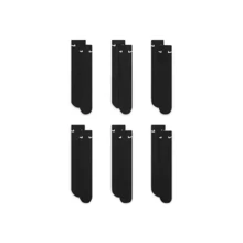 Nike EVERYDAY CUSHIONED BLACK/WHITE SX7666-010 - Black - View 2