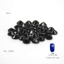 288 piezas/1440 piezas Rhinestones fluorescentes SS6-SS16 neón, cristal brillante súper Strass de vidrio para aplicar con plancha en telas, prendas y decoración de uñas DIY