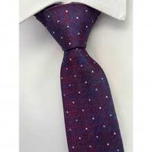 Gravata Semi Slim Vinho - 2400 Fios