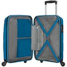 Maletas de mano, maleta de viaje, maleta de viaje durable, maleta de viaje impermeable, maleta de invierno, maleta esencial de viaje para mujeres - Azul (SeaportBlue) -S(55cm-31.5L) - Ver 3