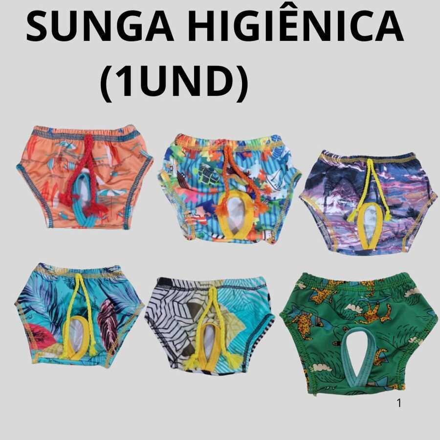 Pet Swim Trunks 1 Unit. Dog Underwear Beachwear Clothing Cat Dogs Outfit - Multicolor - View 1