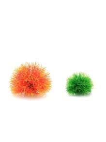 Plantas artificiales decorativas para acuario, ornamentos en miniatura para paisajes, hierba acuática falsa, decoración de pecera, plantas acuáticas de plástico, hierba acuática artificial de plástico, racimo de hierba, decoración de paisajismo para pecera, ornamentos en miniatura para paisaje acuático, decoración de hierba acuática y flores pequeñas falsas, fácil mantenimiento