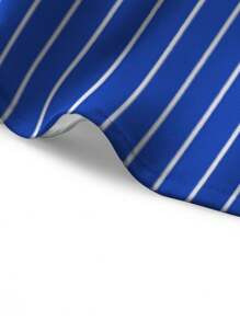 Men Clothes Long Sleeve Casual Stripe Shirt Fashion Top, Fall