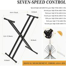 Piano digital con 88 teclas de tamaño completo y semi ponderadas, conjunto de teclado electrónico, piano eléctrico portátil con soporte, auriculares, pedal, bolso, Bluetooth, USB MIDI, ideal para principiantes