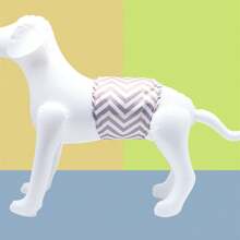 2PCS Belly Bands For Male Dogs Mesh Lining Small Dog Belly Wrap Leakproof Washable Reusable Puppy Diapers S,M,L,XL - Multicolor - View 9