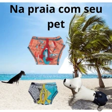 Pet Swim Trunks 1 Unit. Dog Underwear Beachwear Clothing Cat Dogs Outfit - Multicolor - View 2